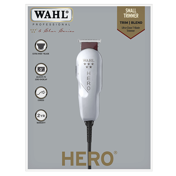 מכונת תספורת מקצועית סכין T WAHL דגם 08991-216 מסדרת HERO WAHL
