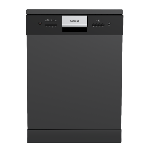 מדיח כלים 60 ס"מ להצבה חופשית Toshiba דגם DW-14F7ME(B)-IL